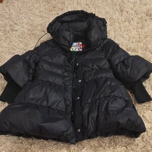 Stylish Black Puffer Jacket for Kids